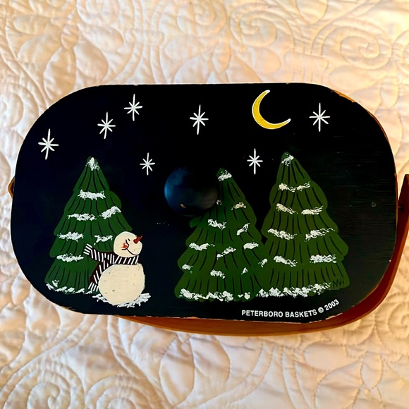 Peterboro limited edition basket with lid. 2003 - Picture 1 of 3